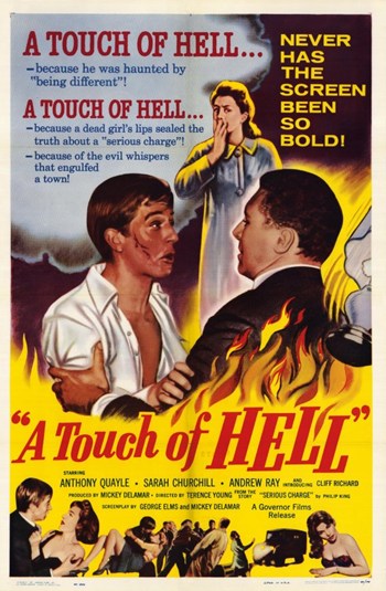 A Touch of Hell Movie Poster Print featuring dramatic artwork.