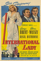 International Lady Movie Poster Print showcasing classic cinema art.