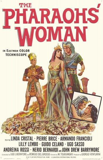 The Pharaoh's Woman movie poster print showcasing vibrant imagery.