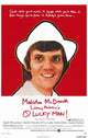 O Lucky Man Movie Poster Print featuring vibrant colors and classic film design.