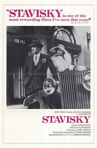 Stavisky Movie Poster Print showcasing dynamic imagery.