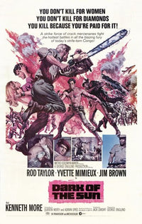 Dark of the Sun Movie Poster Print showcasing classic cinema art.