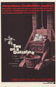 Two on a Guillotine Movie Poster Print showcasing suspenseful cinema art.