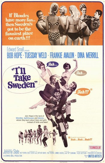 I'll Take Sweden Movie Poster Print showcasing classic cinema charm.