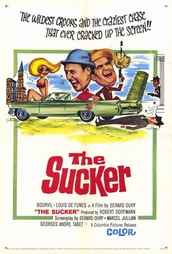 The Sucker Movie Poster Print showcasing vibrant visuals.