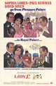 Lady L Movie Poster Print featuring elegant cinematic design.