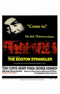 The Boston Strangler Movie Poster Print showcasing true crime themes.