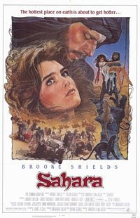 Sahara Movie Poster Print showcasing adventure and exploration.