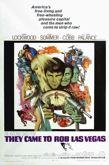 They Came to Rob Las Vegas Movie Poster - vibrant film art