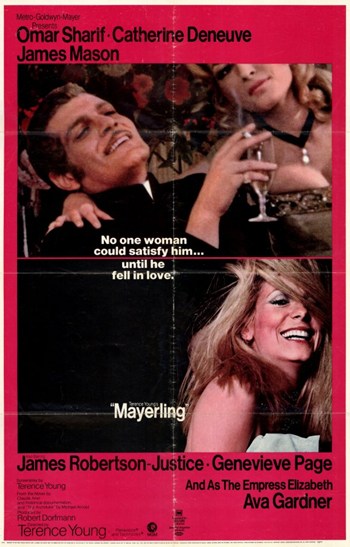 Mayerling Movie Poster Print showcasing captivating film drama.