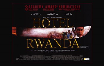 Hotel Rwanda Movie Poster Print 11x17 - Captivating cinematic artwork.