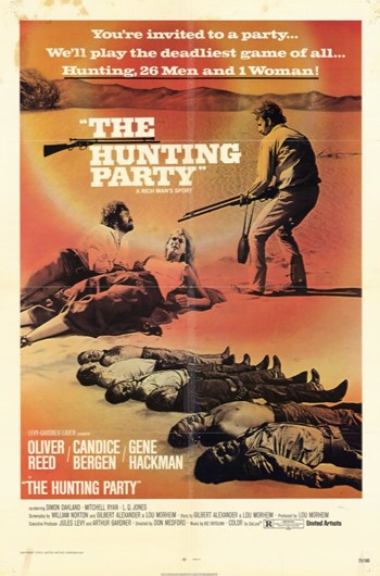 The Hunting Party Movie Poster Print showcasing thrilling cinematic artwork.
