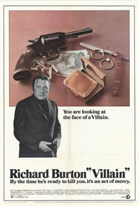 Villain Movie Poster Print showcasing dramatic cinematic art.