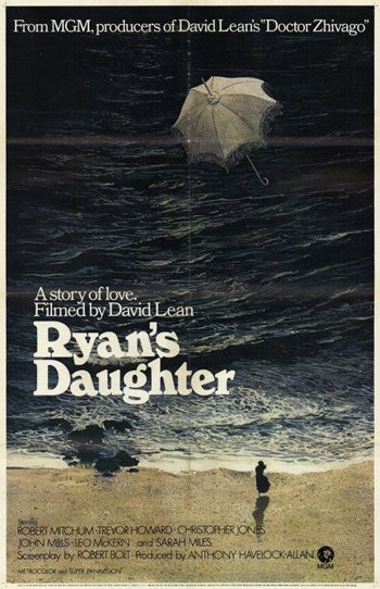 Ryan's Daughter Movie Poster Print showcasing iconic film imagery.