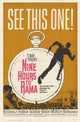 Nine Hours to Rama Movie Poster Print featuring vivid colors and details.