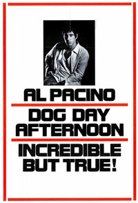 Dog Day Afternoon Movie Poster Print showcasing classic film art.