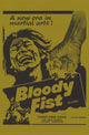 Bloody Fist Movie Poster Print showcasing vibrant artwork.