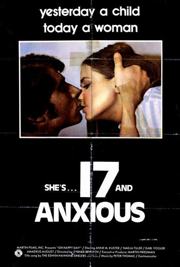 17 and Anxious Movie Poster Print showcasing youthful introspection.