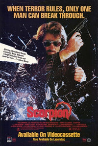 Scorpion Movie Poster Print showcasing vibrant cinematic visuals.