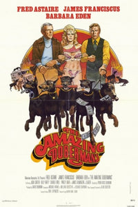 The Amazing Dobermans Movie Poster showcasing Doberman dogs.