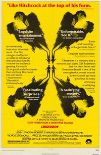 Obsession Movie Poster Print featuring captivating design.