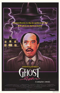 Ghost Fever Movie Poster Print featuring vibrant colors and humorous imagery.