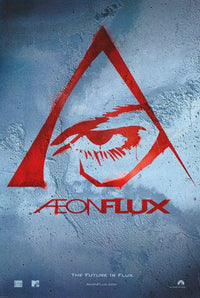 Aeon Flux Movie Poster Print featuring vibrant colors and dynamic imagery.
