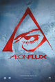 Aeon Flux Movie Poster Print featuring vibrant colors and dynamic imagery.