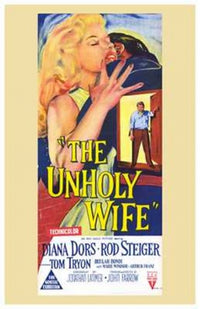 The Unholy Wife Movie Poster Print - Classic Film Artwork