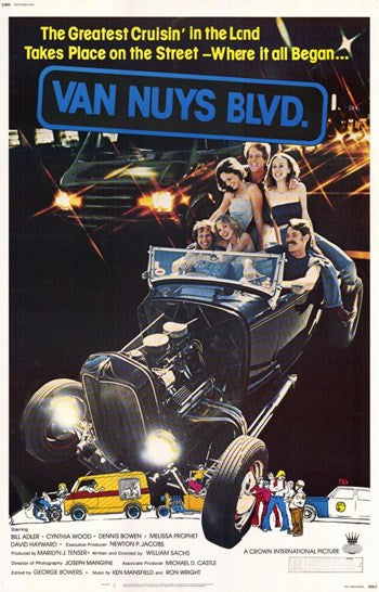 Van Nuys Blvd. Movie Poster showcasing vibrant cinematic artwork.