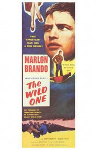 The Wild One Movie Poster Print showcasing classic film art.