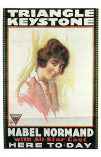 Normand Mabel Movie Poster Print showcasing vintage cinema art.