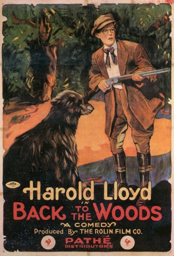 Back to the Woods Movie Poster Print featuring vibrant wilderness imagery.