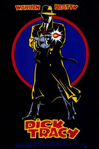 Dick Tracy Movie Poster Print featuring classic character artwork.