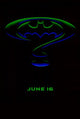 Batman Forever Movie Poster Print showcasing the iconic superhero.