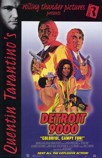 Detroit 9000 Movie Poster Print showcasing vibrant colors and classic film art.