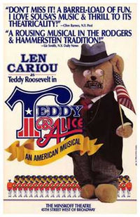 Teddy and Alice Broadway Musical Movie Poster
