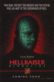 Hellraiser: Bloodline Movie Poster featuring iconic horror elements.