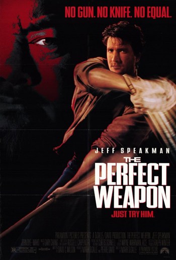 The Perfect Weapon Movie Poster Print showcasing action scene.