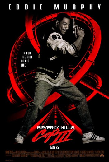 Beverly Hills Cop 3 Movie Poster Print featuring vibrant artwork.