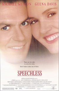Speechless Movie Poster Print showcasing cinematic artwork.