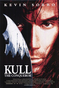 Kull the Conqueror Movie Poster featuring epic fantasy artwork