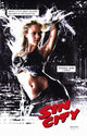 Sin City movie poster print showcasing unique neo-noir style.
