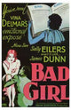 Bad Girl Movie Poster Print showcasing bold cinematic art.