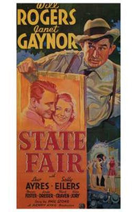 State Fair Movie Poster Print showcasing classic Americana theme.