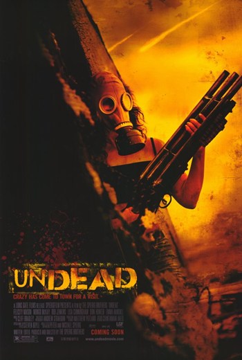 Undead Movie Poster - Thrilling horror art print