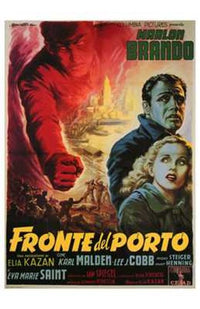 On the Waterfront Movie Poster Print featuring classic film art.