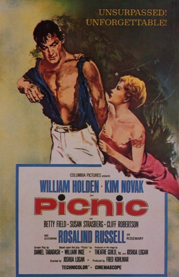 Picnic Movie Poster Print showcasing vibrant colors and classic film imagery.