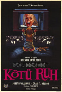 Poltergeist Movie Poster Print featuring classic horror art.