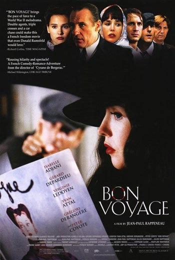 Bon Voyage Movie Poster showcasing stunning travel artwork.